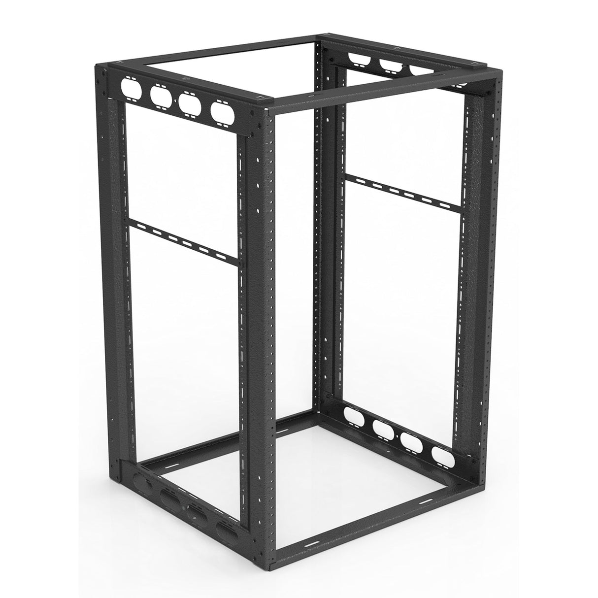 AtlasIED AFR16‑18 Furniture Rack with 18-Inch Depth Concealed Cabinet Mounting, 16RU