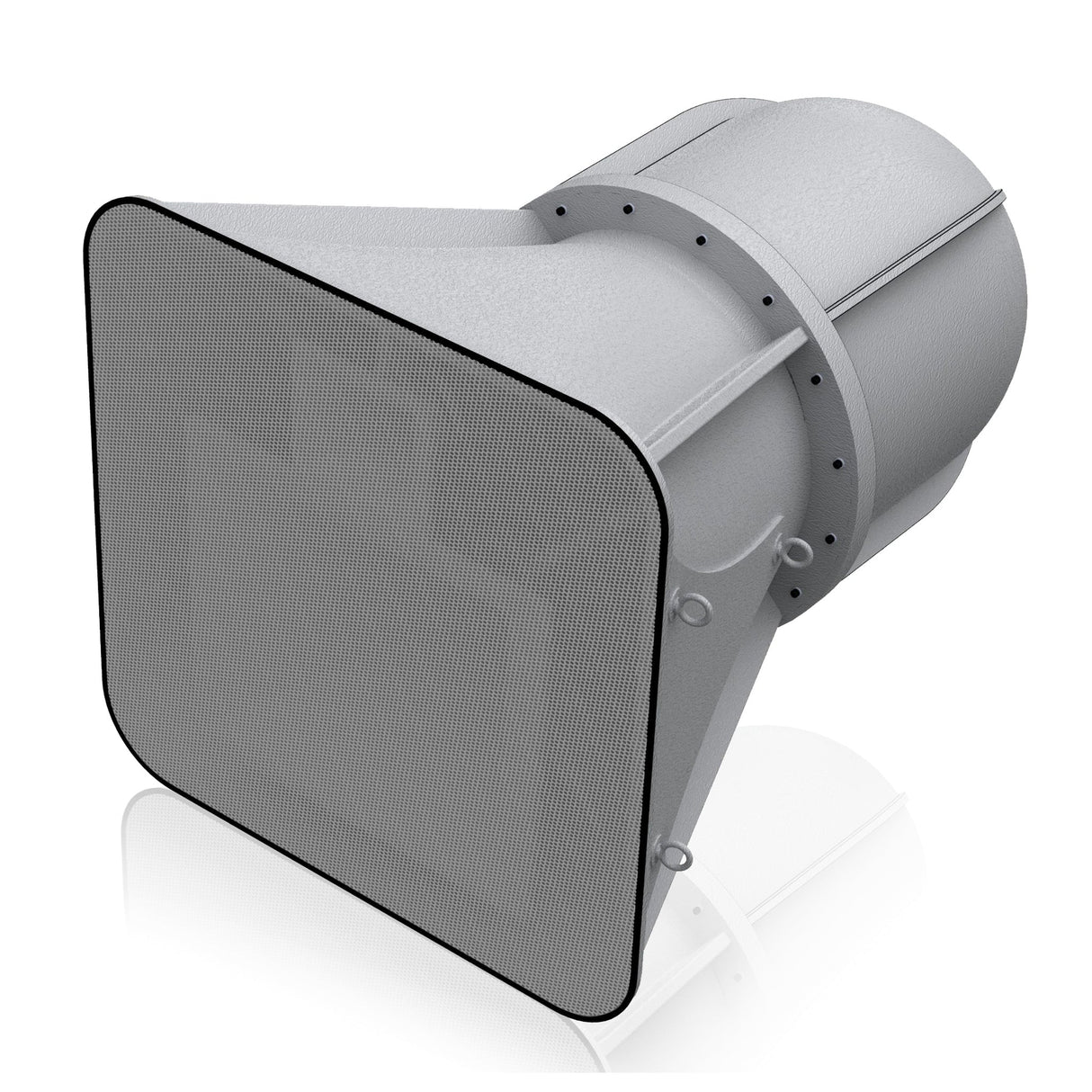 AtlasIED AH66‑212‑BSG 3‑Way Stadium Horn Speaker, 65-Degree Horizontal and Vertical Sound Dispersion