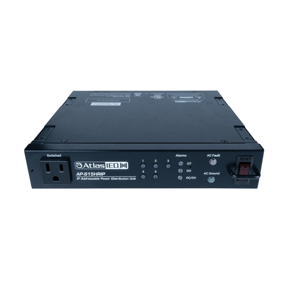 AtlasIED AP-S15HRIP Half-Rack IP Addressable Power Distribution Unit