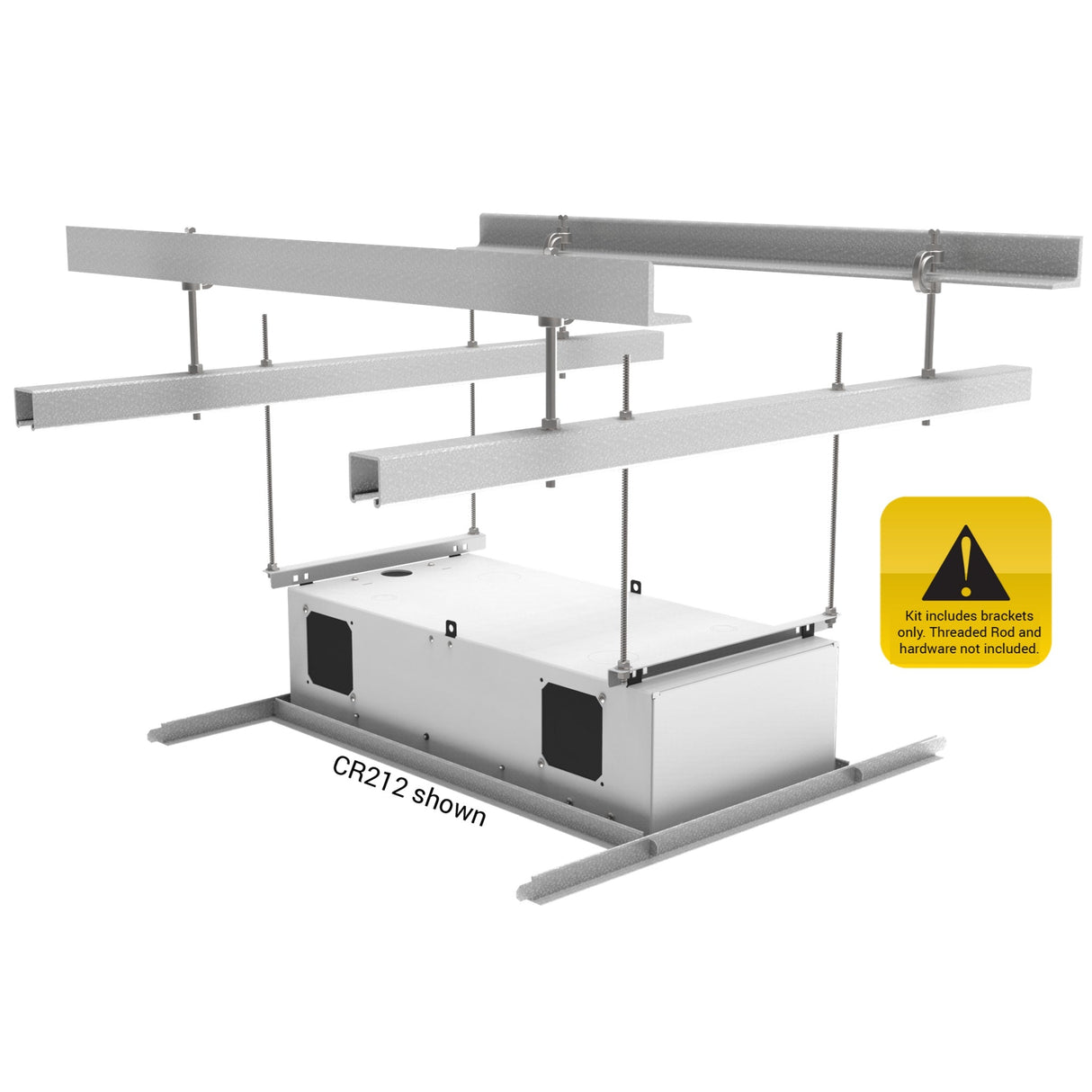 AtlasIED CR212TRK Threaded Rod Suspension Kit for CR212 Series