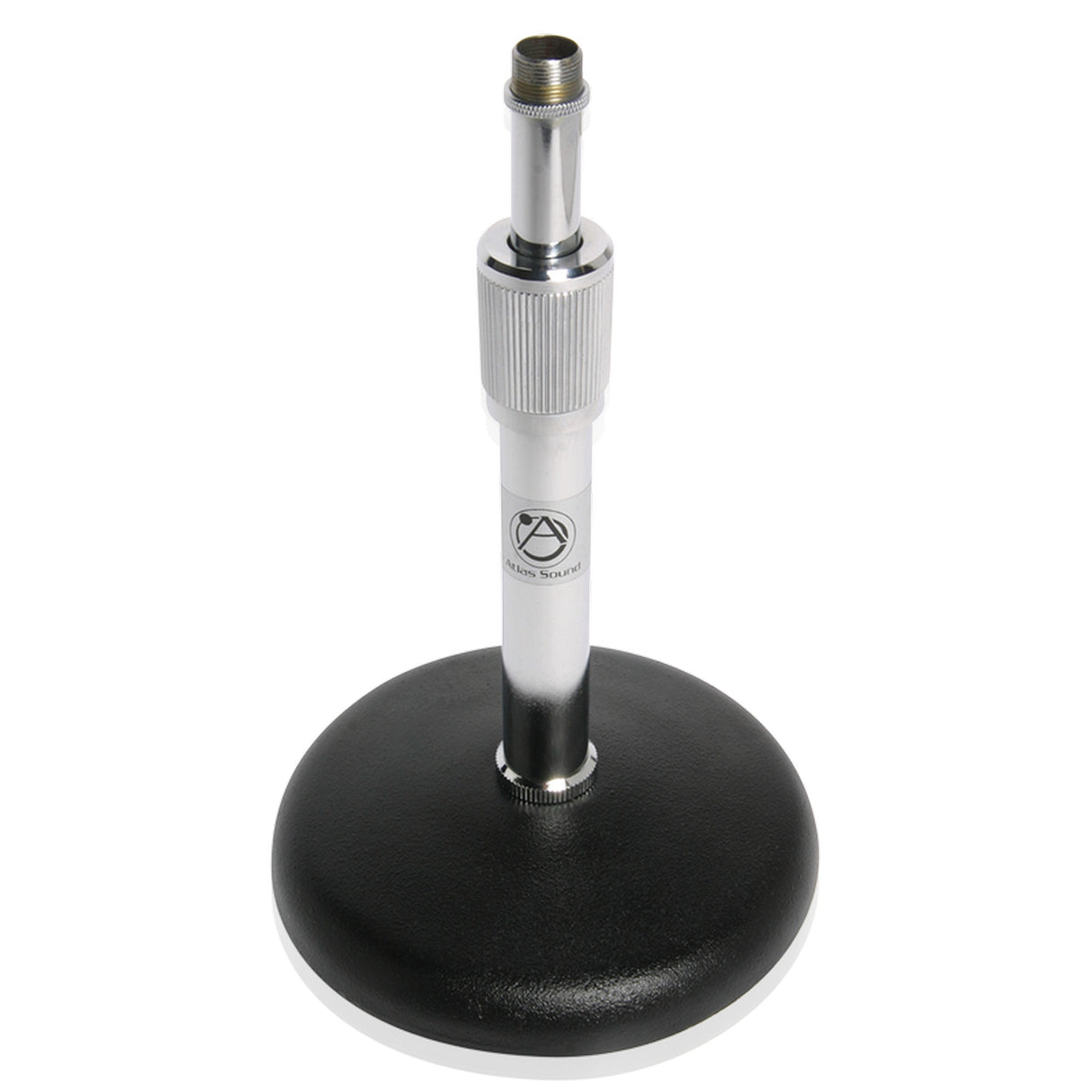 AtlasIED DS7 Adjustable Desktop Microphone Stand, 8-Inch to 13-Inch Height Adjustment