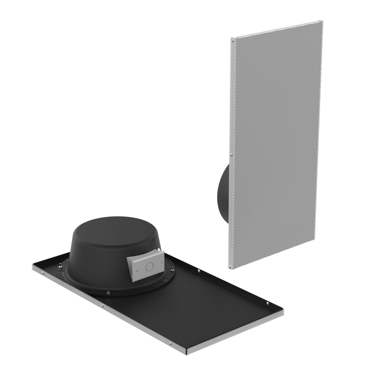 AtlasIED DT12 1 x 2-Feet Drop Tile Speaker Package with Perforation Across Entire Tile