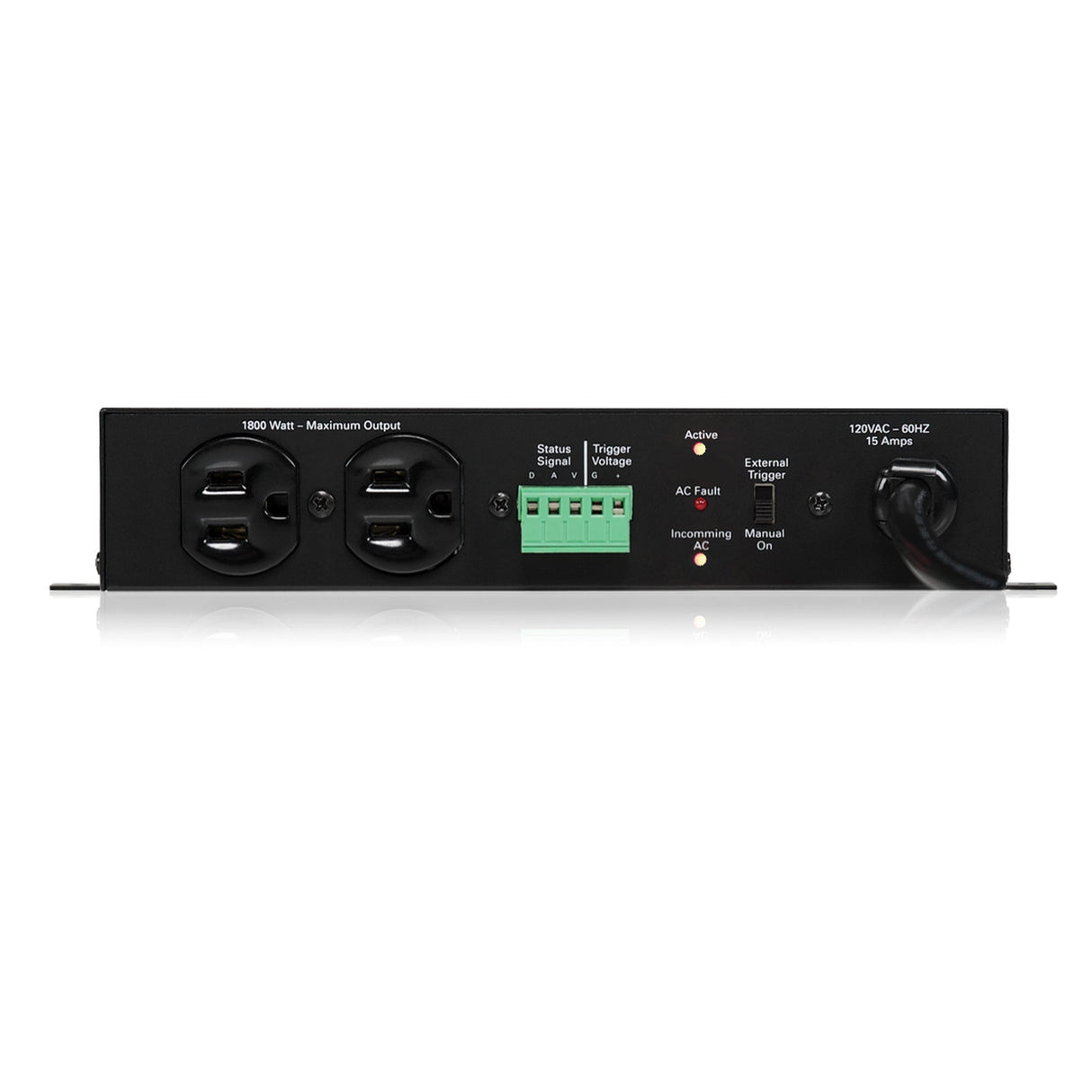 AtlasIED ECM-15SH 15A AC Power Conditioner and Spike Suppressor, Single Housing
