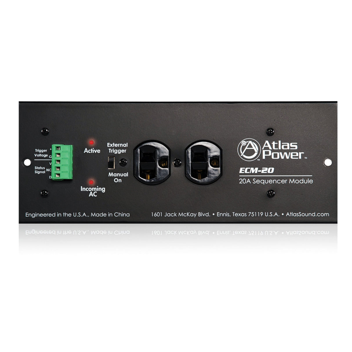 AtlasIED ECM-20 20A AC Power Conditioner and Spike Suppressor