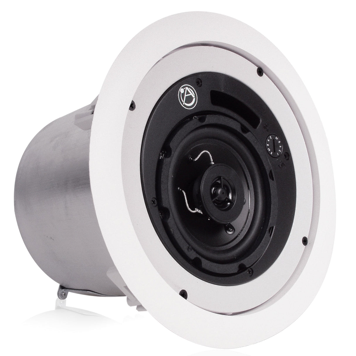 AtlasIED FAP42T-UL2043 4-Inch Coaxial In-Ceiling Speakers, UL2043 Certified, Pair
