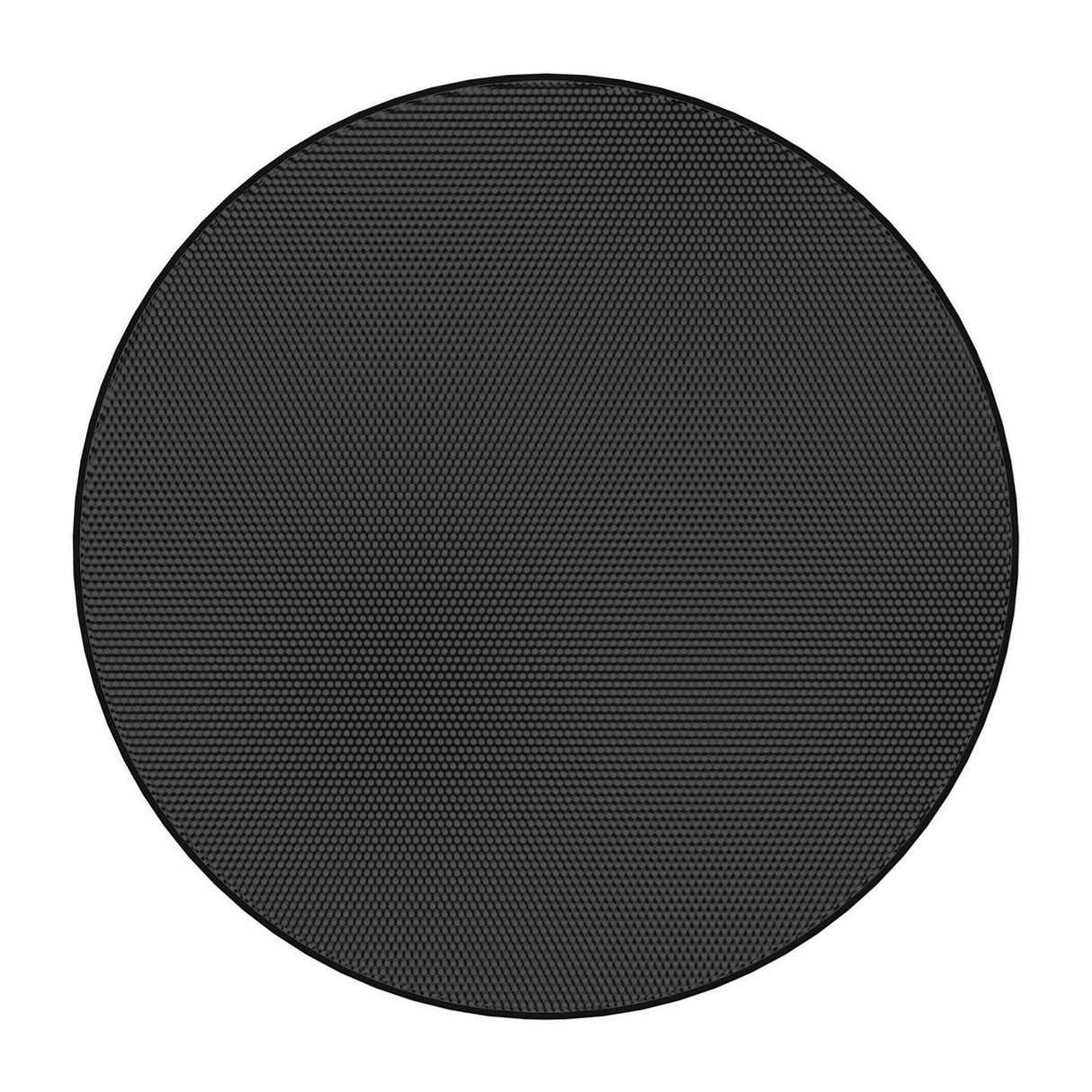 AtlasIED FAP43T-BEGR 4.5-Inch Coaxial In-Ceiling Speaker with 32W 70V/100V Transformer, Ported Enclosure, Safety First Mounting System, and Round Black Edgeless Grille, Pair