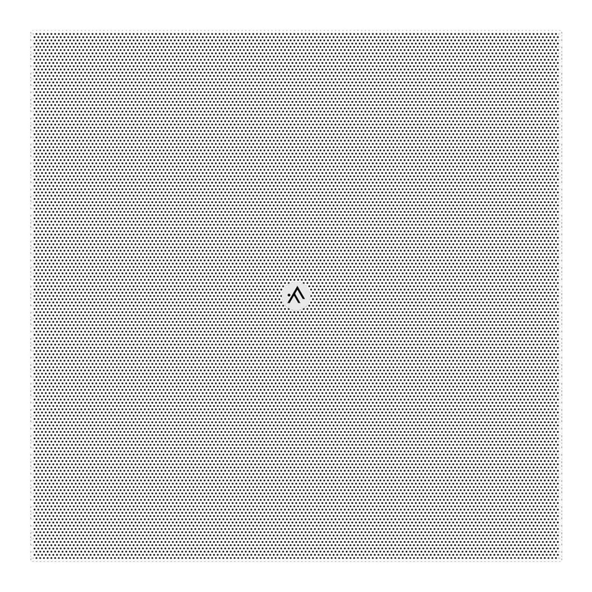 AtlasIED FC‑8SG Magnetic Square Grille for 8-Inch IsoFlare Ceiling Speakers, Pair