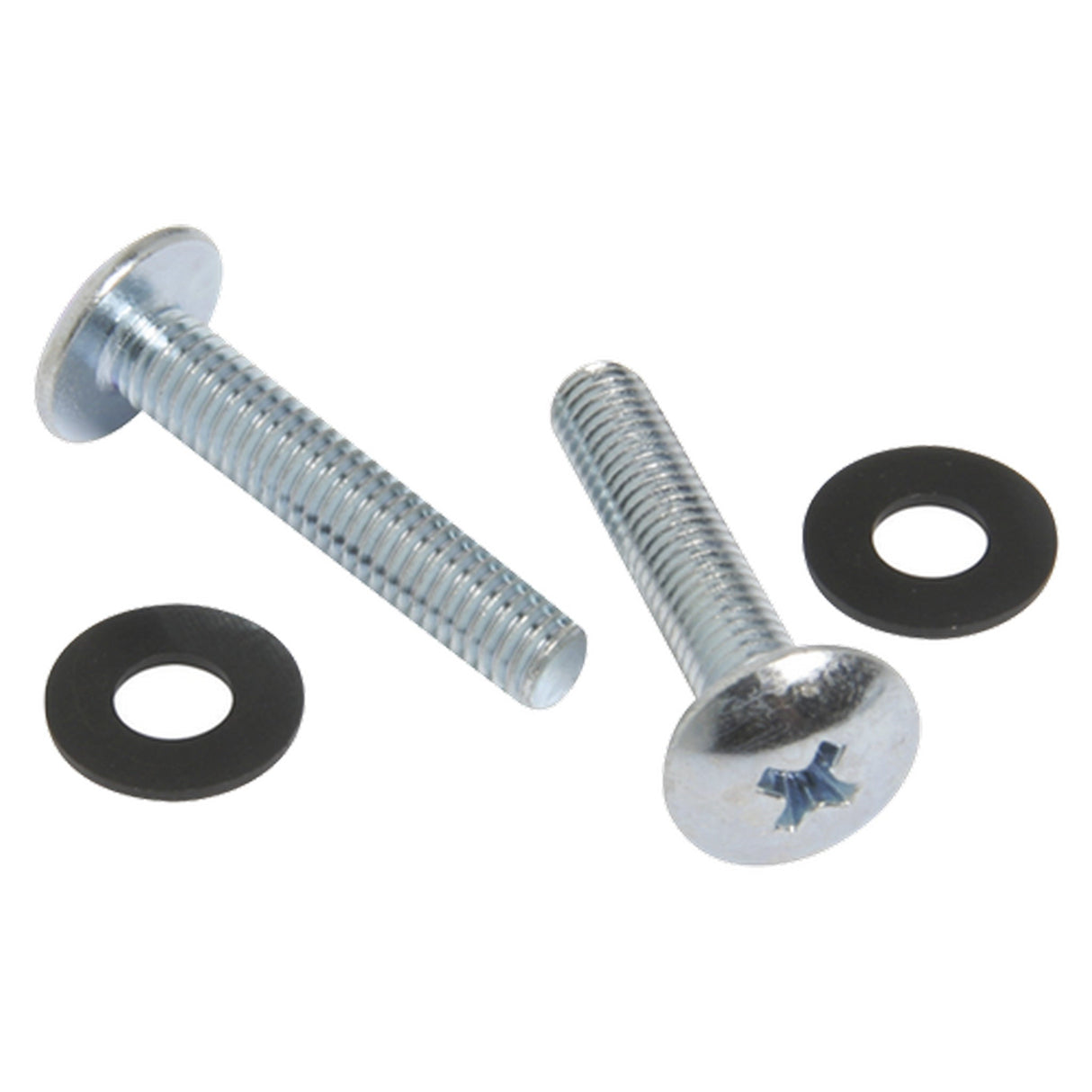 AtlasIED HK‑40 Chrome #10‑32 Phillips Head Chrome Screws and 40 Plastic Washers