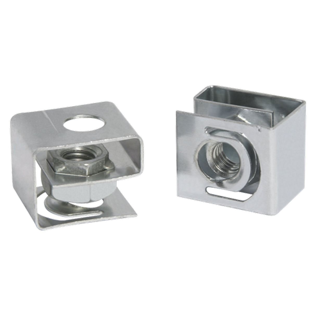 AtlasIED HK‑40CN 40‑Pack Clip-On Cage Nuts for #10‑32 Rails