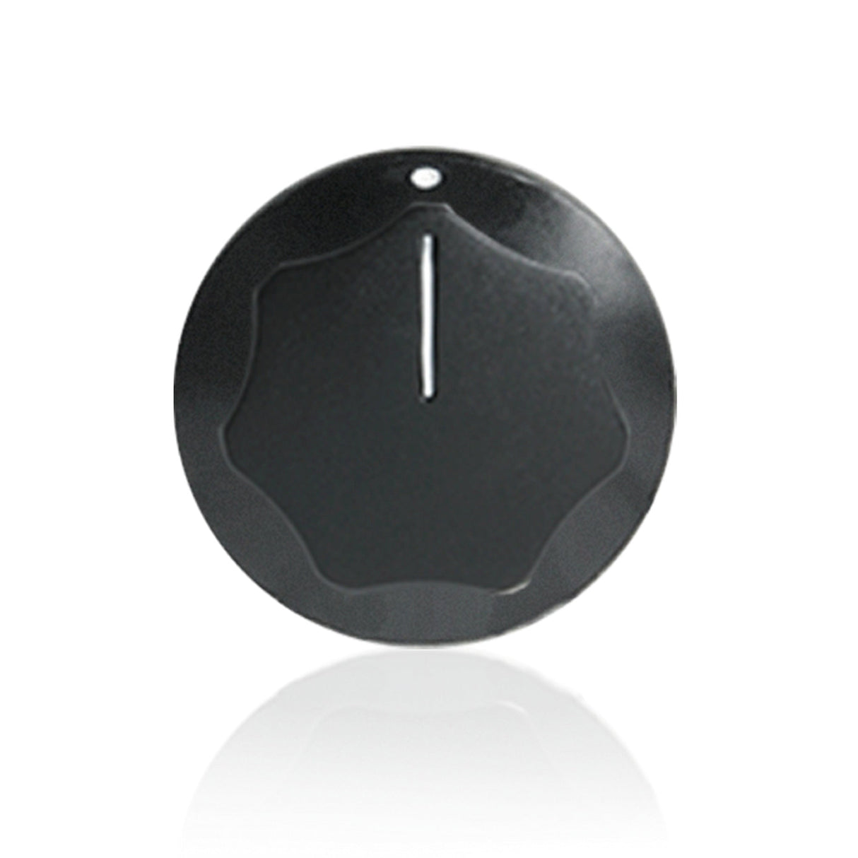 AtlasIED HX21‑B 1 1/4-Inch Skirted Control Knob for HX41-50 and HX12-R Switches, Black