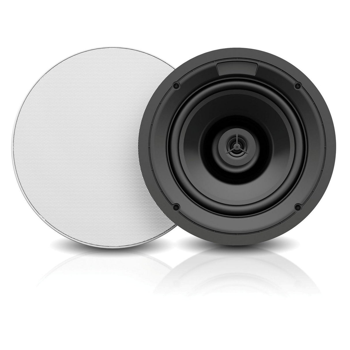 AtlasIED ICM812 8-Inch 2-Way In‑Ceiling Speaker, Pair