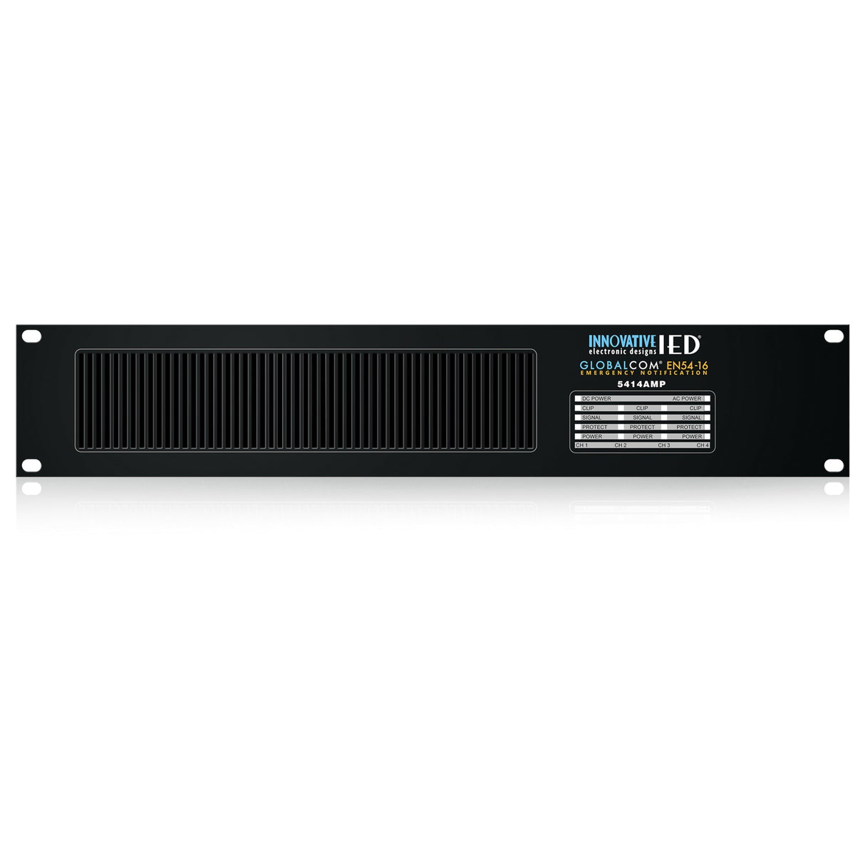AtlasIED 5414AMP GLOBALCOM 100W x 4‑Channel Power Amplifier, EN54‑16 Certified