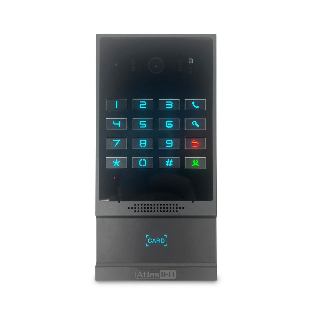 AtlasIED IP‑DB PoE IP Video Doorbell with Camera, RFID, and Keypad