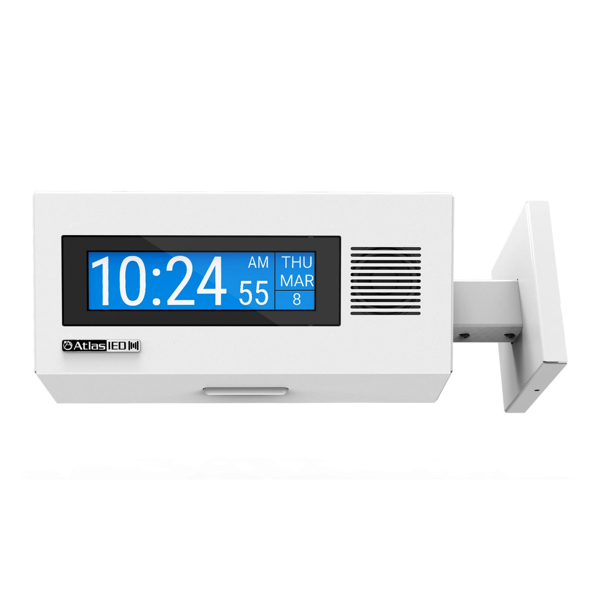 AtlasIED IP‑DDS Dual‑Sided LCD IP Endpoint with Speakers and LED Flasher