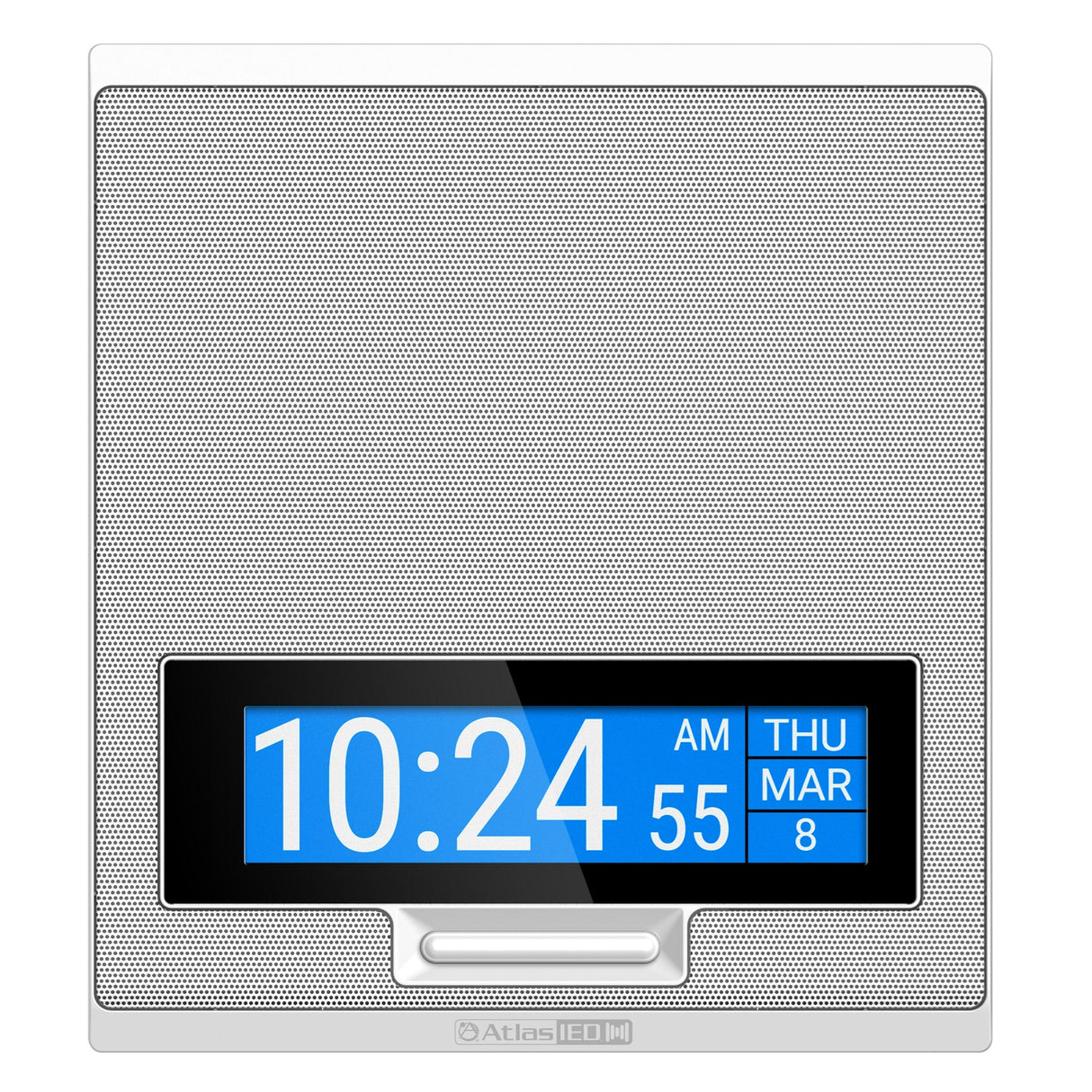 AtlasIED IP‑SDMF PoE+ VoIP Speaker with LCD, Microphone and LED Flasher