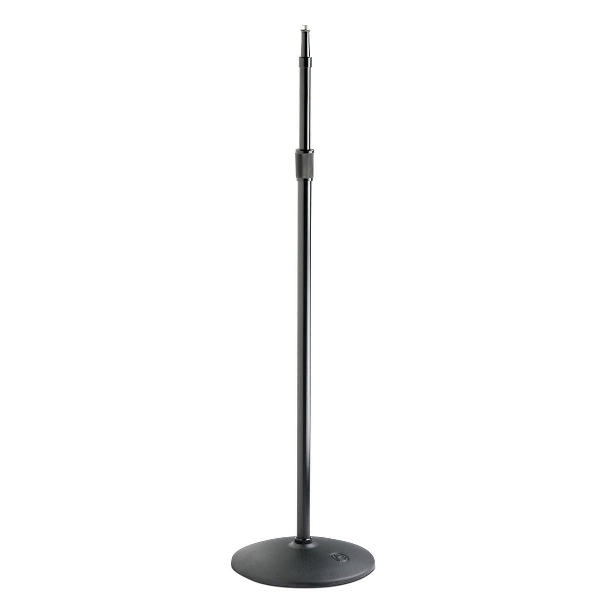 AtlasIED MS20E Heavy‑Duty Microphone Stand with Air Suspension, Ebony