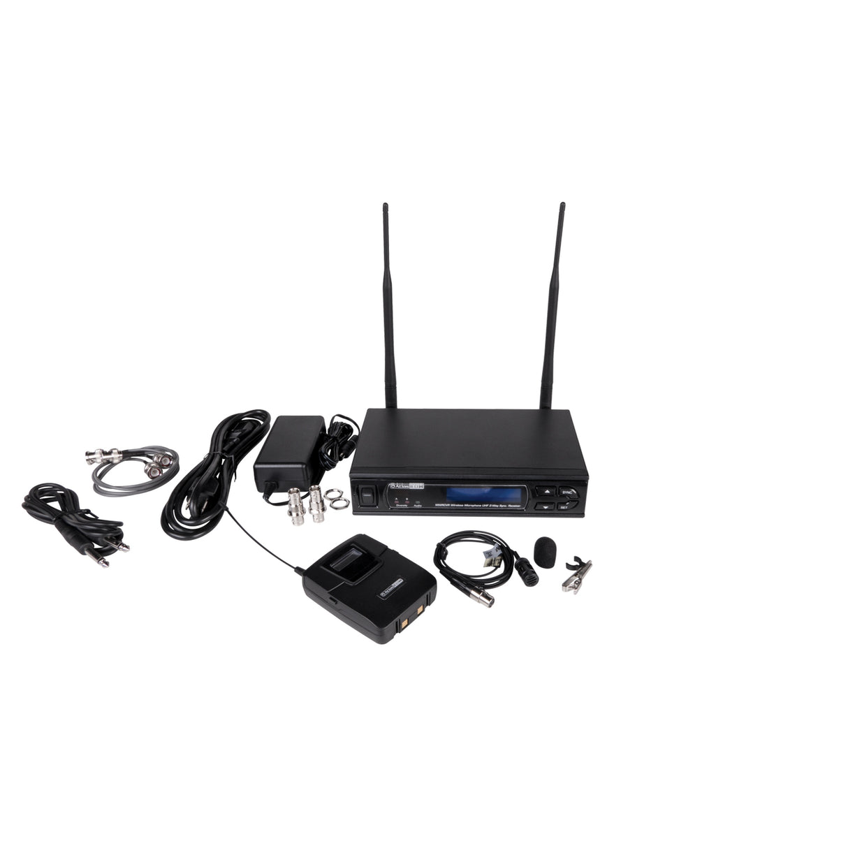 AtlasIED MW100BP-LM Wireless Microphone Kit with Lavalier Microphone