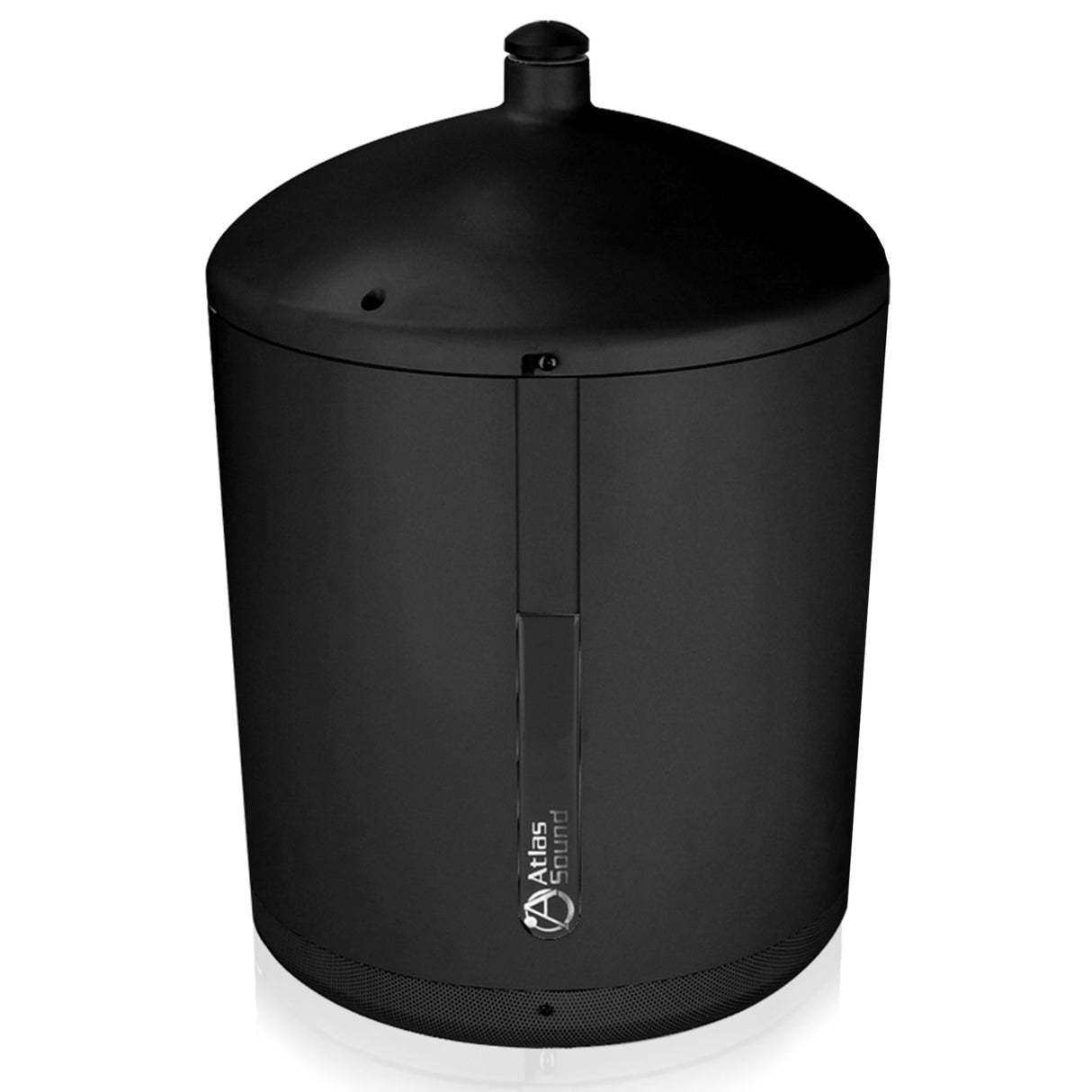 AtlasIED DA‑PM8GD‑B 8-Inch Pendant Mount Speaker System with Dante PoE, Black