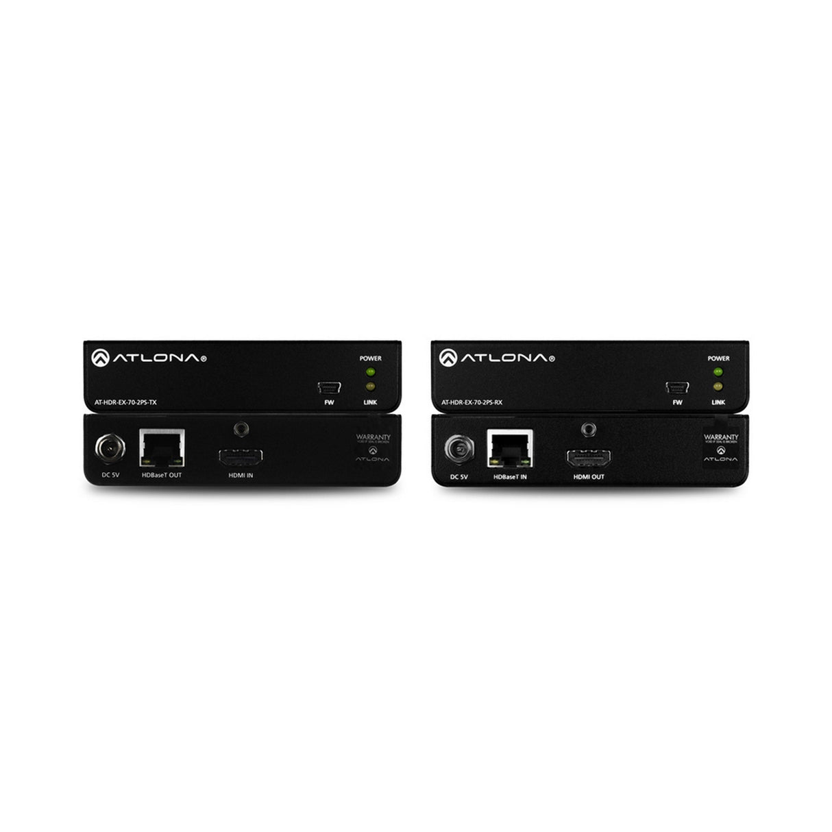 Atlona AT-HDR-EX-70-2PS 4K HDR Transmitter and Receiver Set