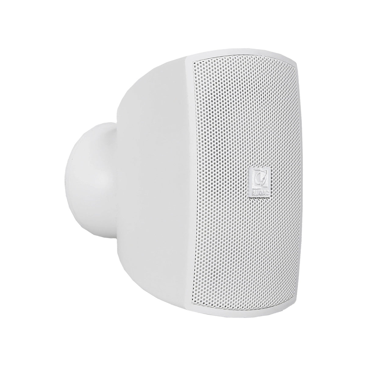 Audac ATEO2 Compact Wall Speaker with Mount and 2-Inch Aluminum Full Range Drivers Pair - White / 8