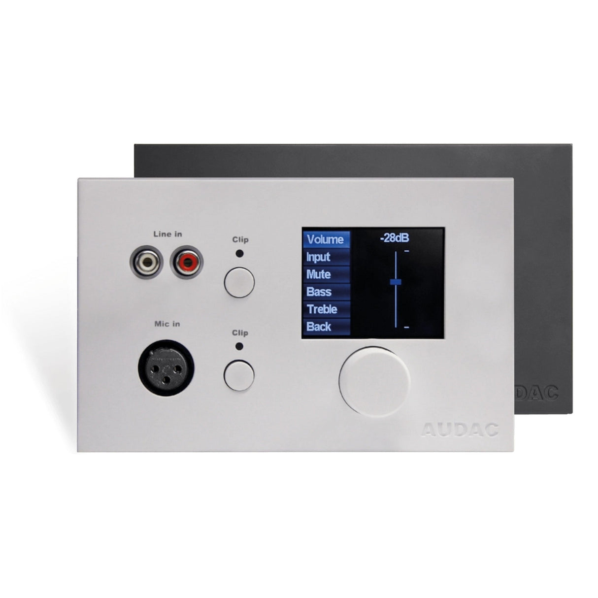 Audac MWX65 All-in-One Wall Panel for MTX - Black