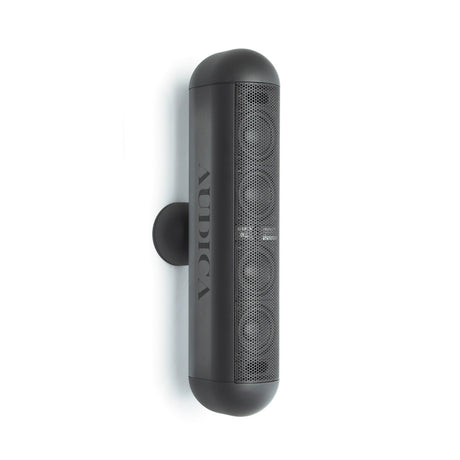 Audica MICROline Wall-Mount Column Speaker Black