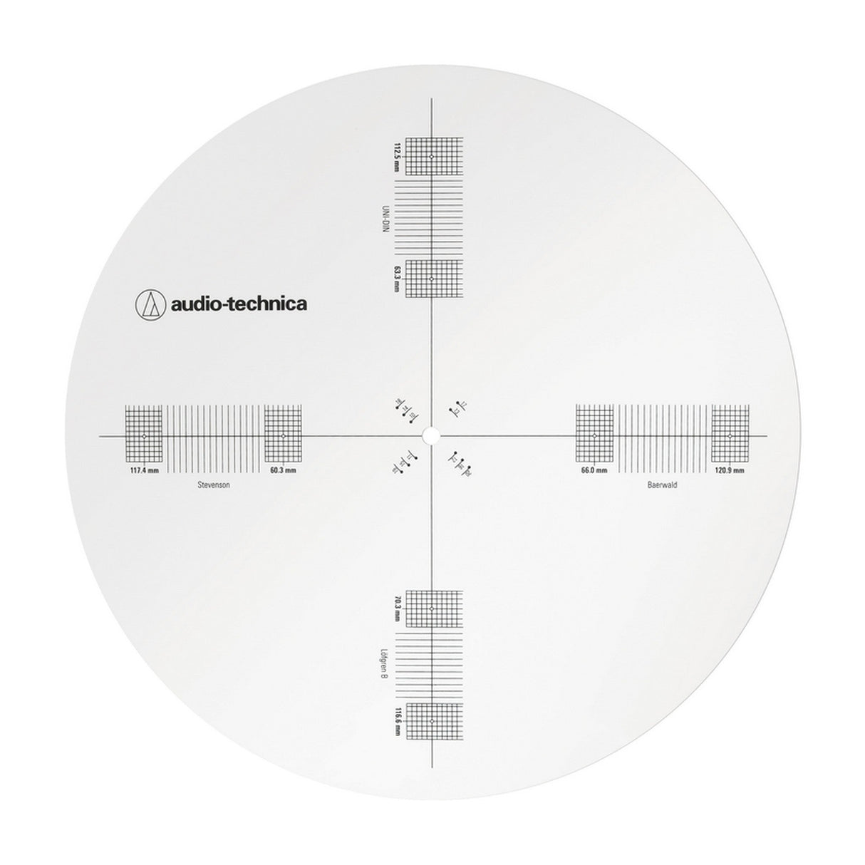 Audio-Technica AT-CAP4 Multi-Function Cartridge Alignment Stroboscope Disc