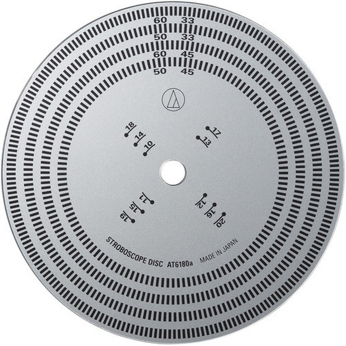 Audio-Technica AT6180a Stroboscope Disc