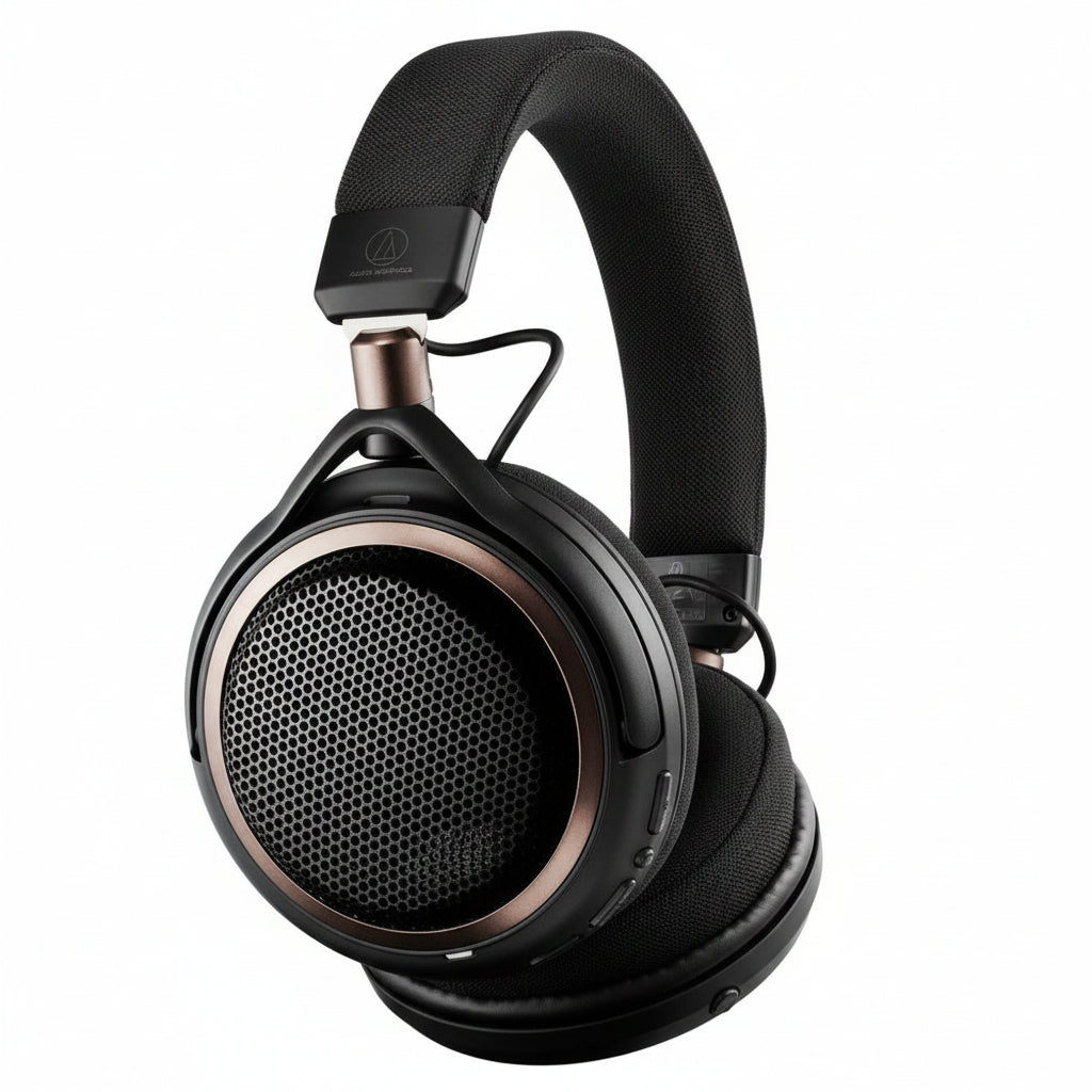 Audio-Technica ATH-AL5NC Wireless Open-Back Headphones with ANC