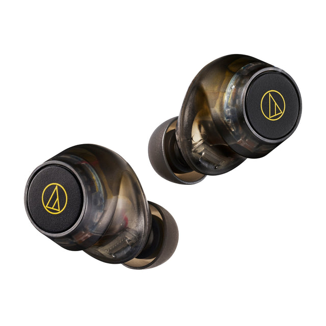 Audio-Technica ATH-CKS30TW + Wireless Earbud Headphones Translucent Black