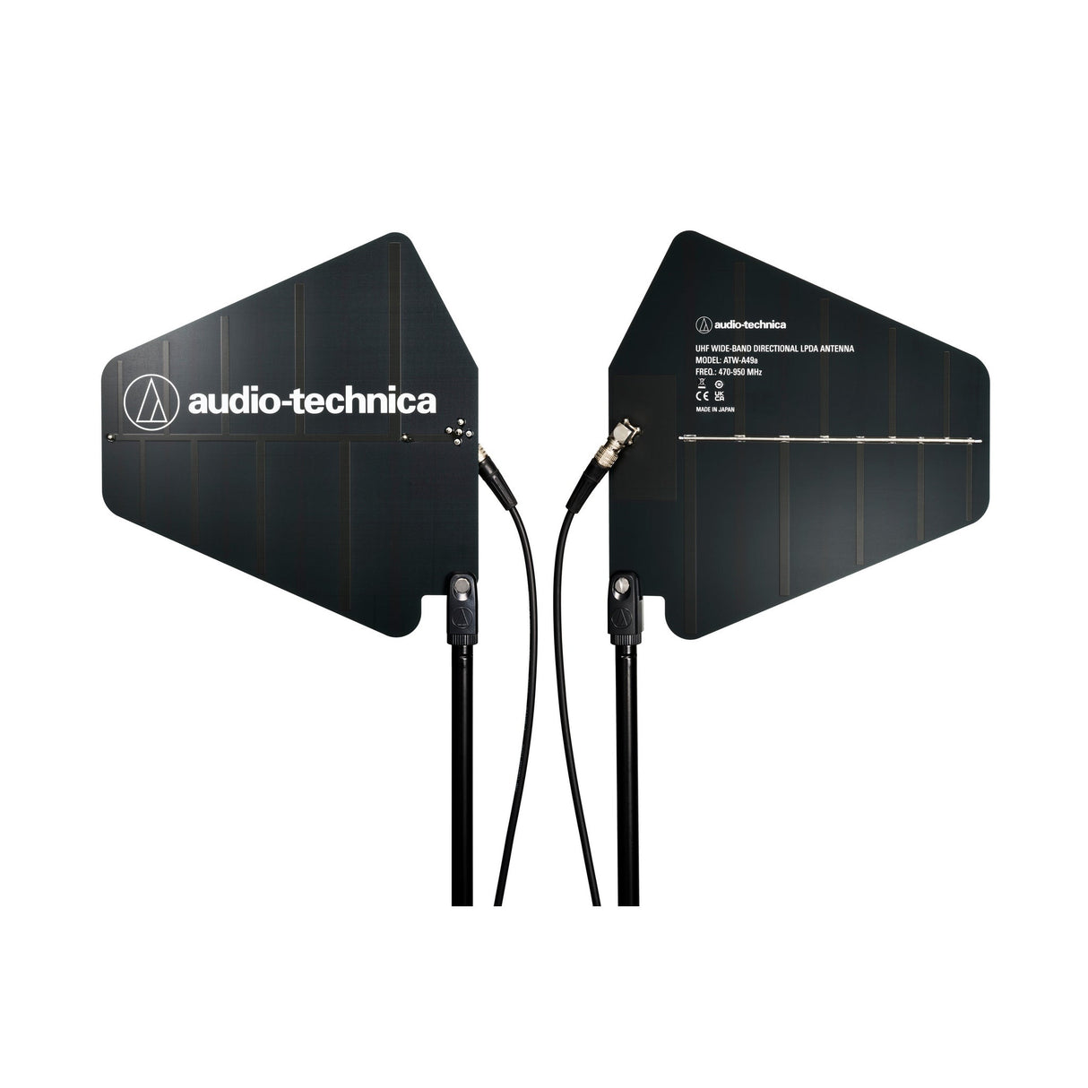 Audio-Technica ATW-A49 UHF Wide Band LPDA Antennas, Pair