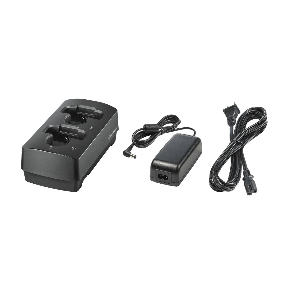 Audio-Technica ATW-CHG3 Charging Station for NiMH Batteries - 2-Bay Charging Station with Power Supply included