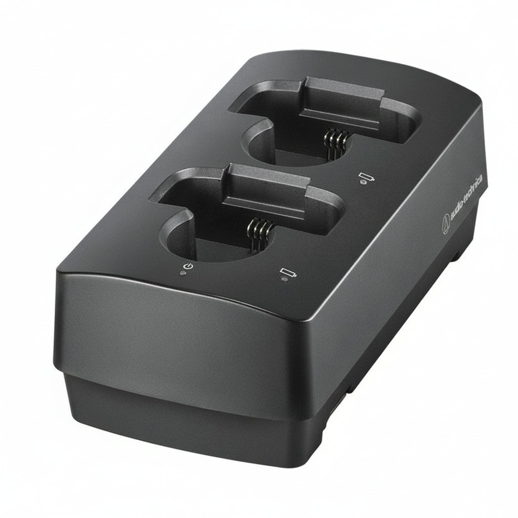 Audio-Technica ATW-CHG3 Charging Station for NiMH Batteries - 2-Bay Charging Station with Power Supply included