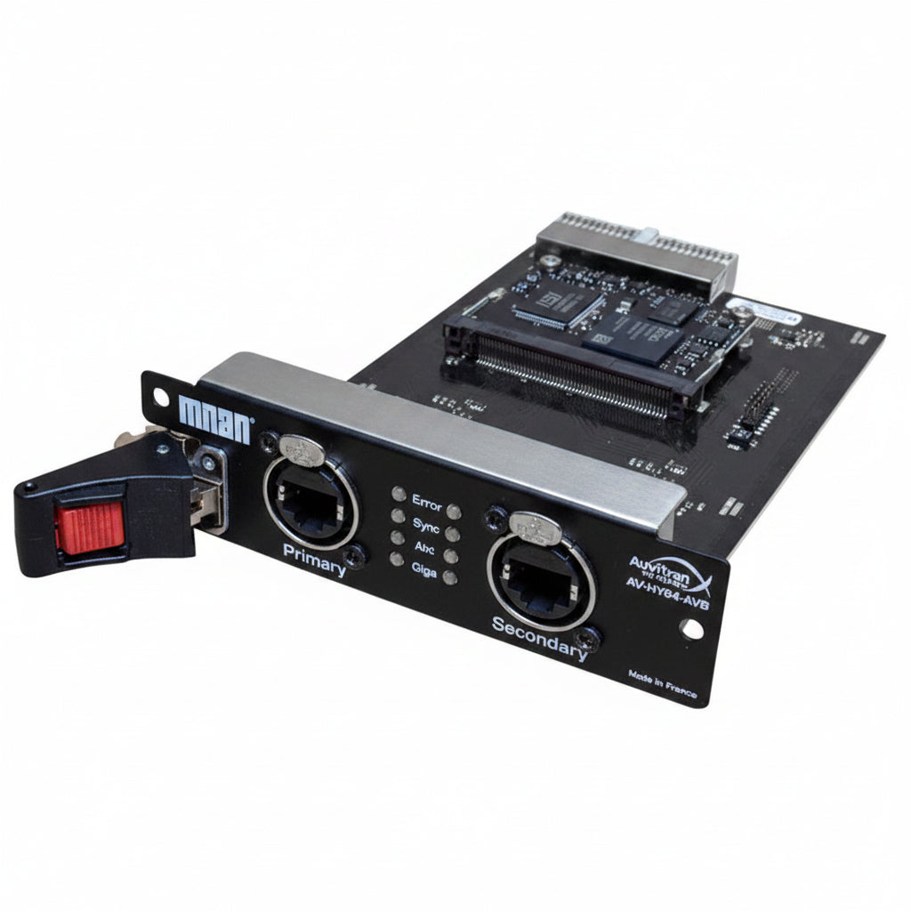 AuviTran AV-HY64-AVB 64x64 AVB Interface Card for Yamaha RIVAGE PM
