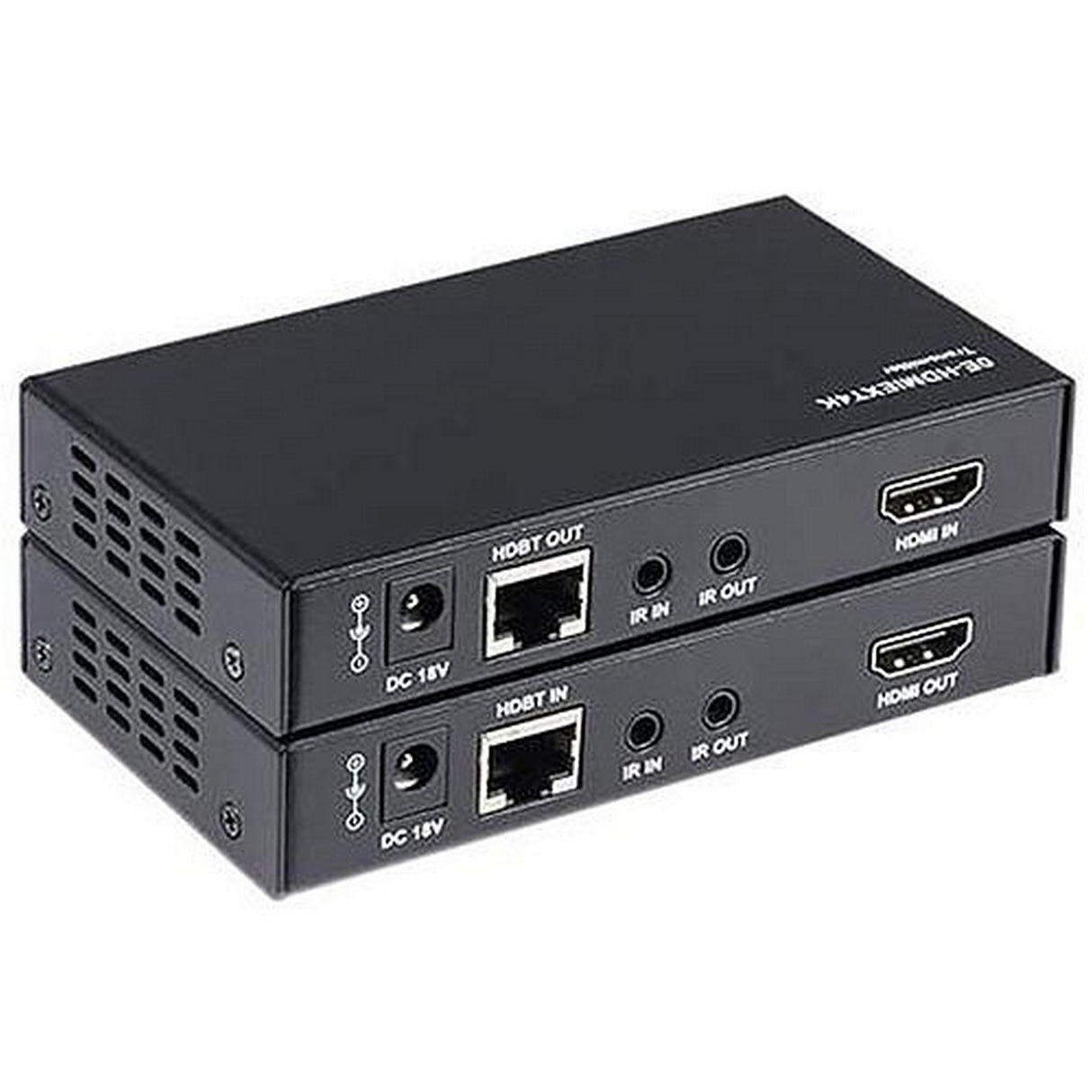 AVARRO 0E-HDMIEX4KL 4K 60hz HDBT PoE/HDCP 2.2 Extender, Black