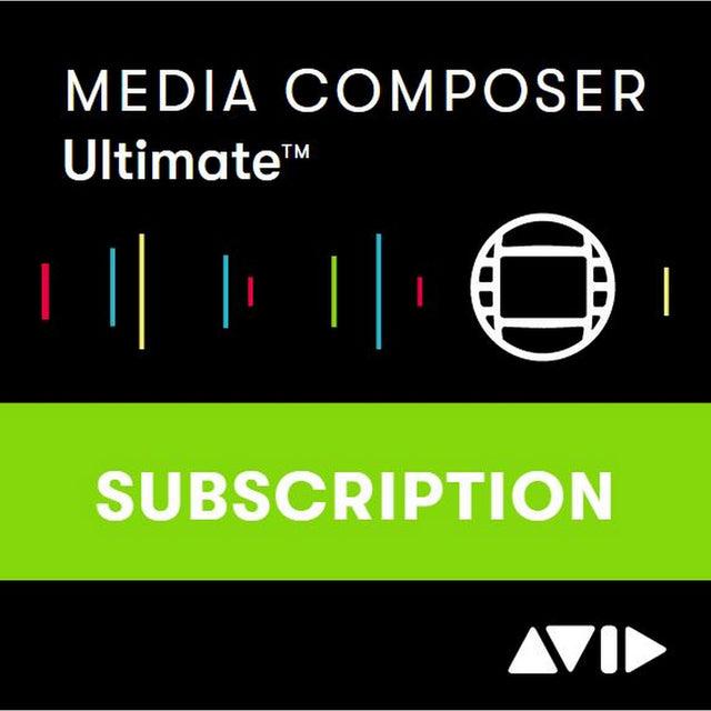 Avid Media Composer Ultimate Video Editing Software 1-Year Subscription Download