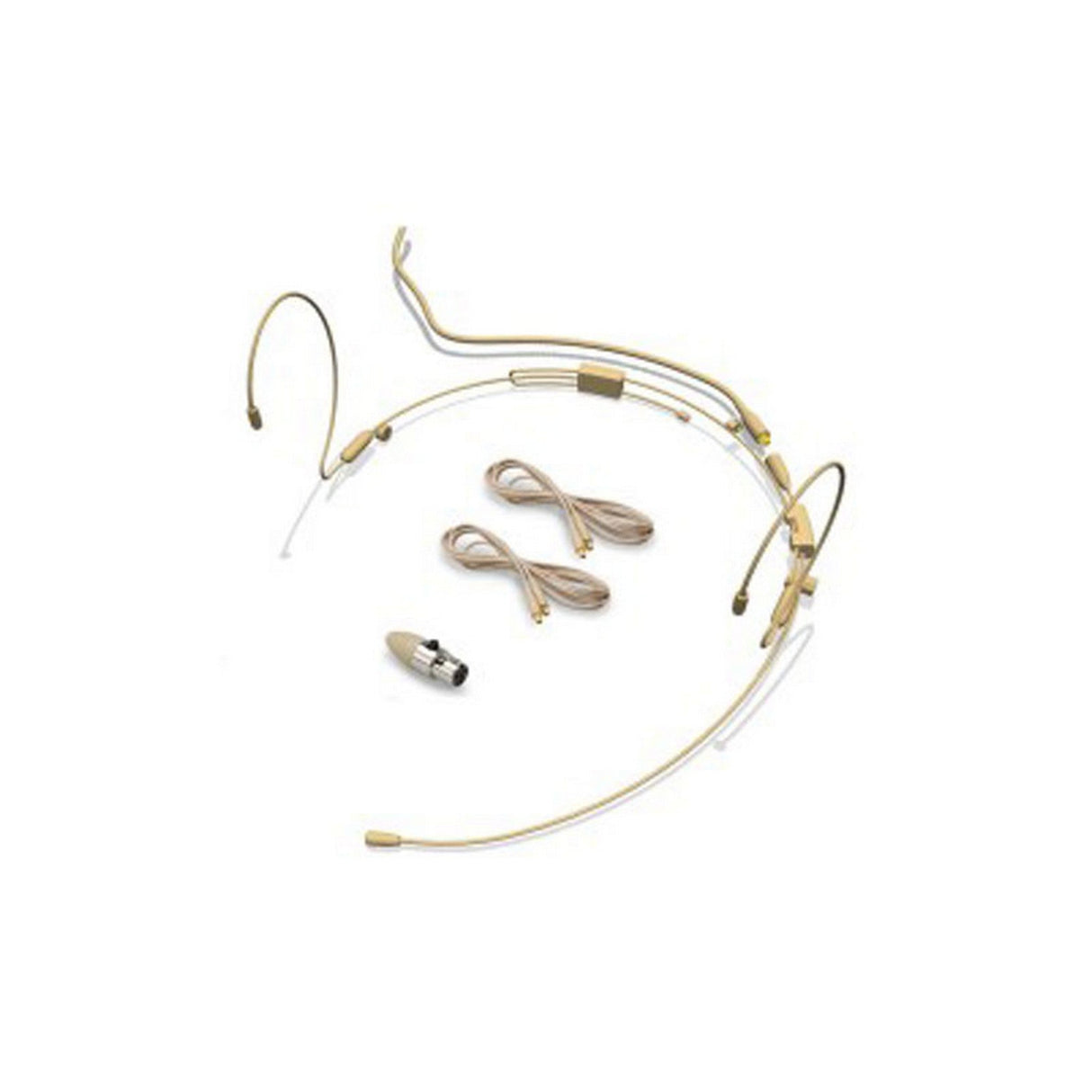 Avlex HS-02A Dual-Ear Headset Microphone - Beige