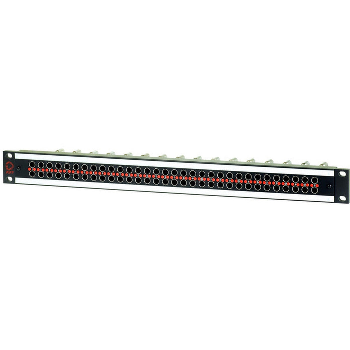 AVP D232E1-AMN75-BZ 1 RU Midsize Mini-WECO Video Patch Panel 2 x 32