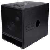 BASSBOSS BB15-MK3 2500W Single 15-Inch Powered Vented Direct-Radiating Subwoofer