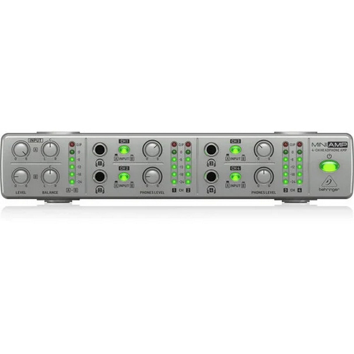 Behringer AMP800 v2 Ultra-Compact 4-Channel Stereo Headphone Amplifier