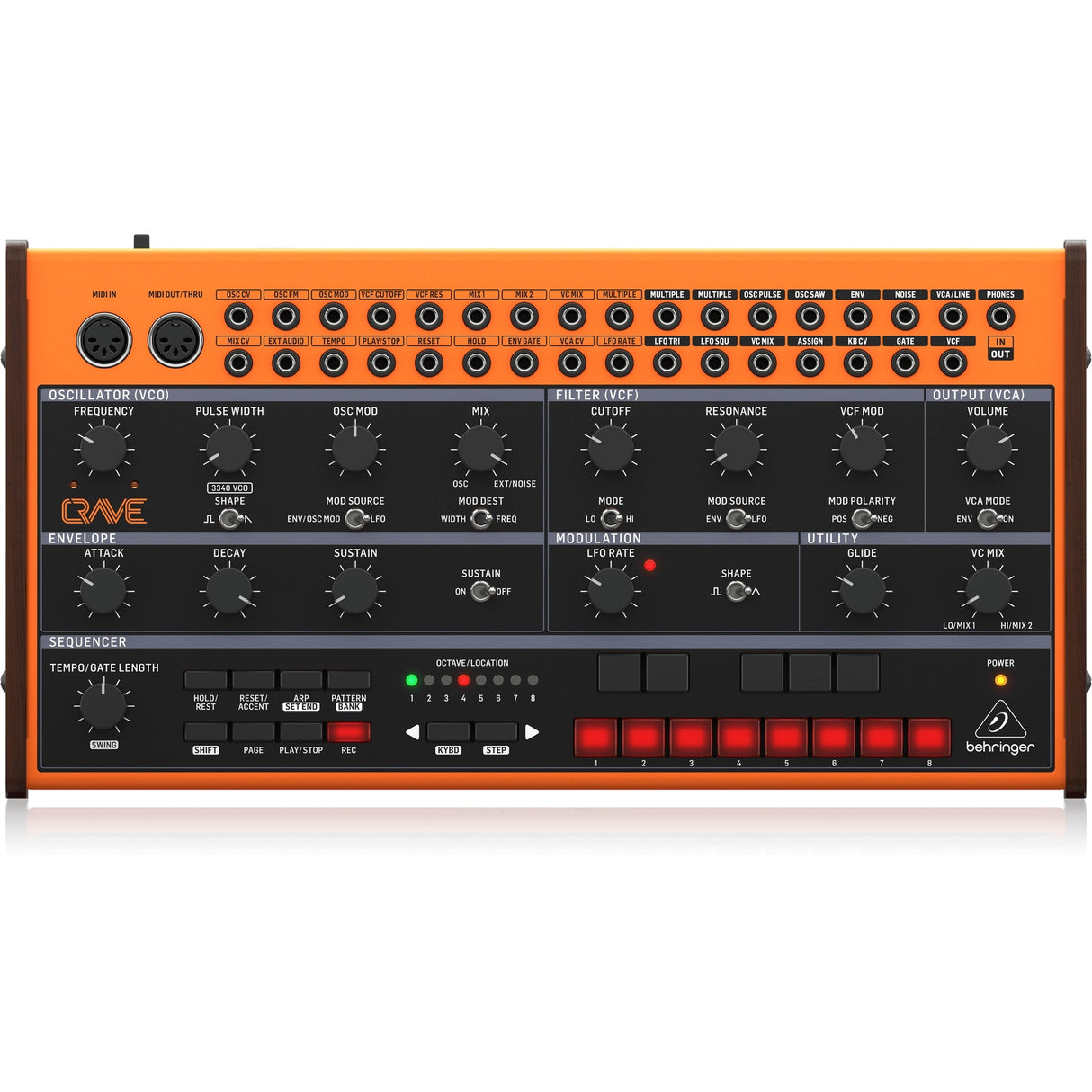 Behringer Crave Analog Semi-Modular Synthesizer