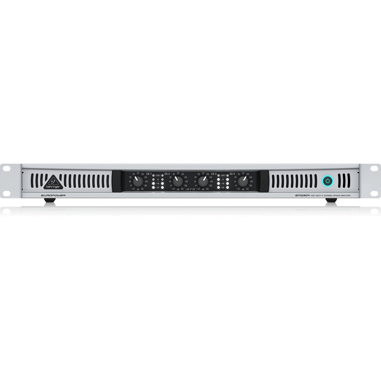 Behringer EPQ304 300W Lightweight 4-Channel Power Amplifier with ATR (Accelerated Transient Response) Technology