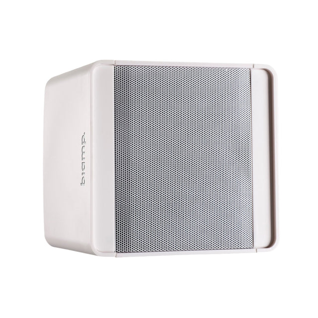 Biamp Desono KUBO5 5.25-Inch 2-Way Surface Mount Loudspeaker White Pair