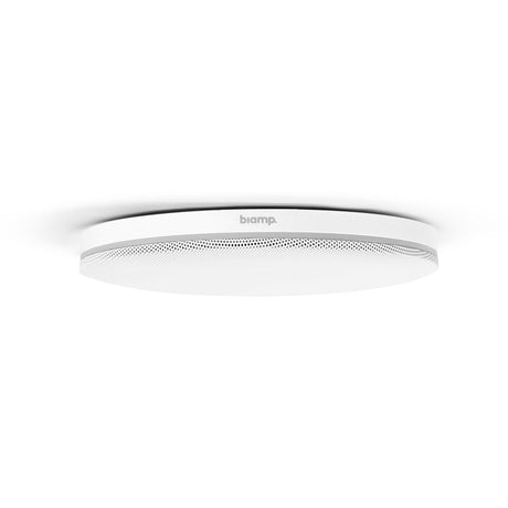 Biamp Parlé TCM-XEX Ceiling Expansion AVB Low-Profile Ceiling Microphone White
