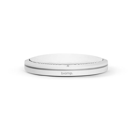 Biamp Parlé TTM-XEX Tabletop Expansion AVB Microphone White