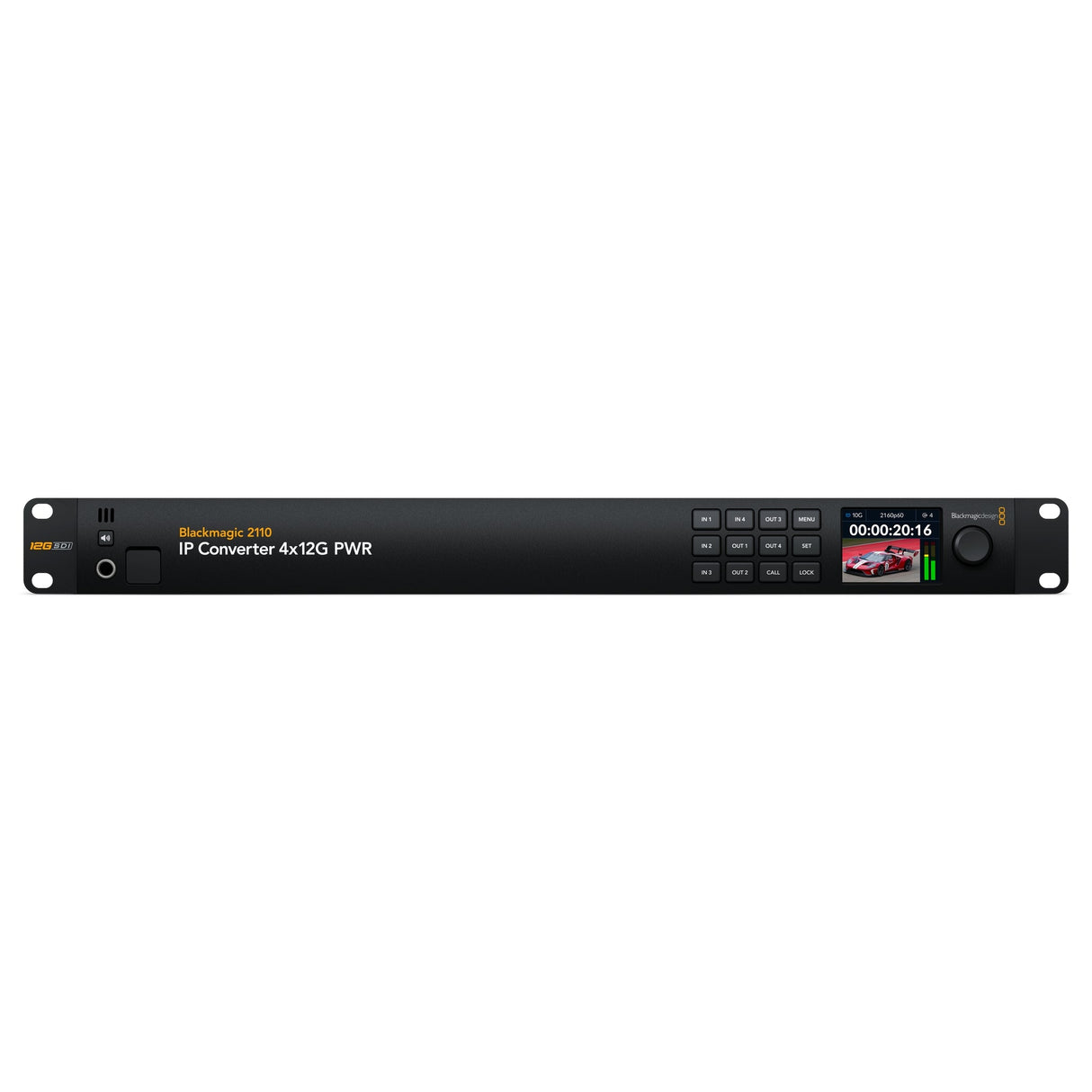 Blackmagic Design 2110 IP Converter 4x12G PWR 12G-SDI to SMPTE-2110 IP Video Converter