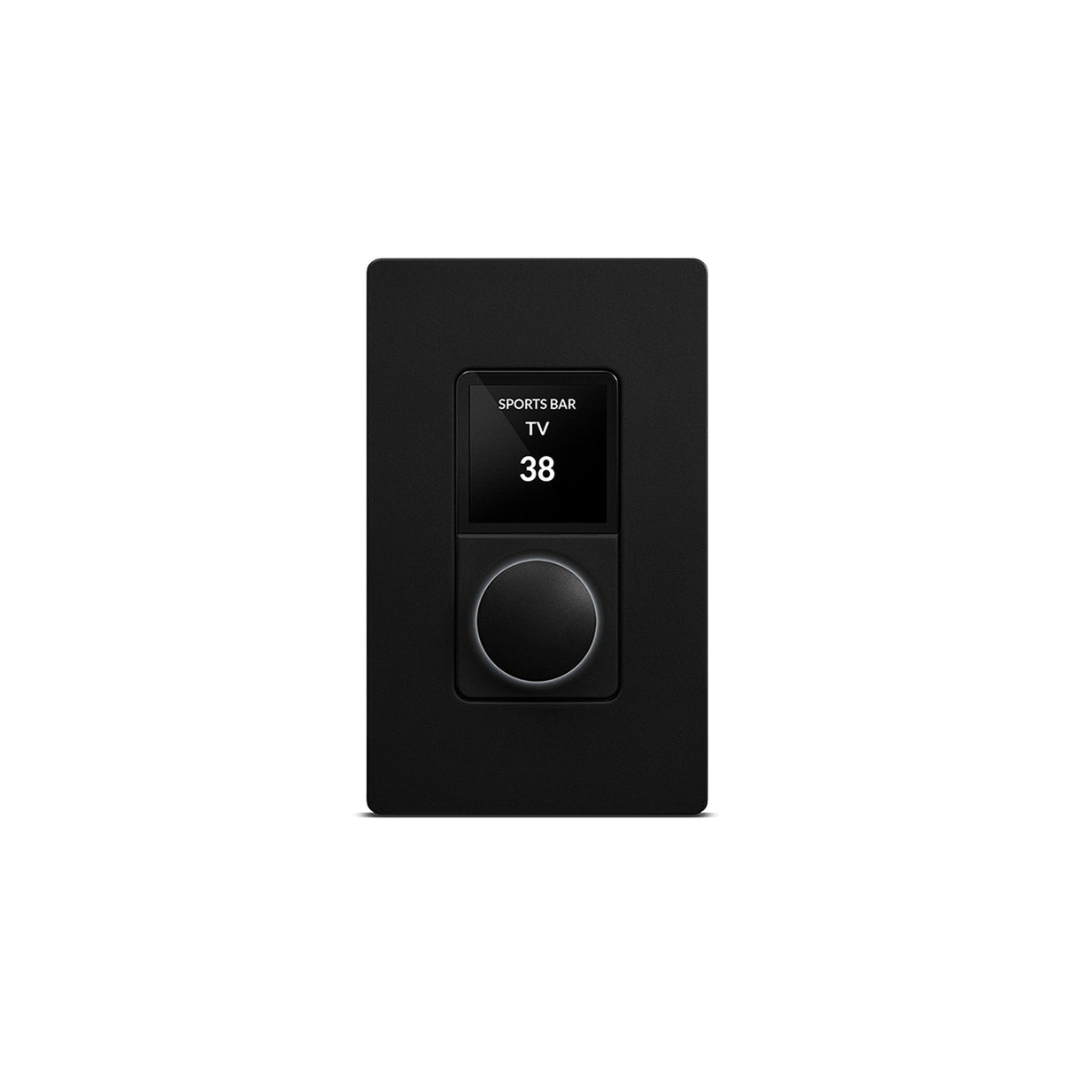 Blaze Audio Wall-S1-B-US Single Gang Networked Smart Controller Black