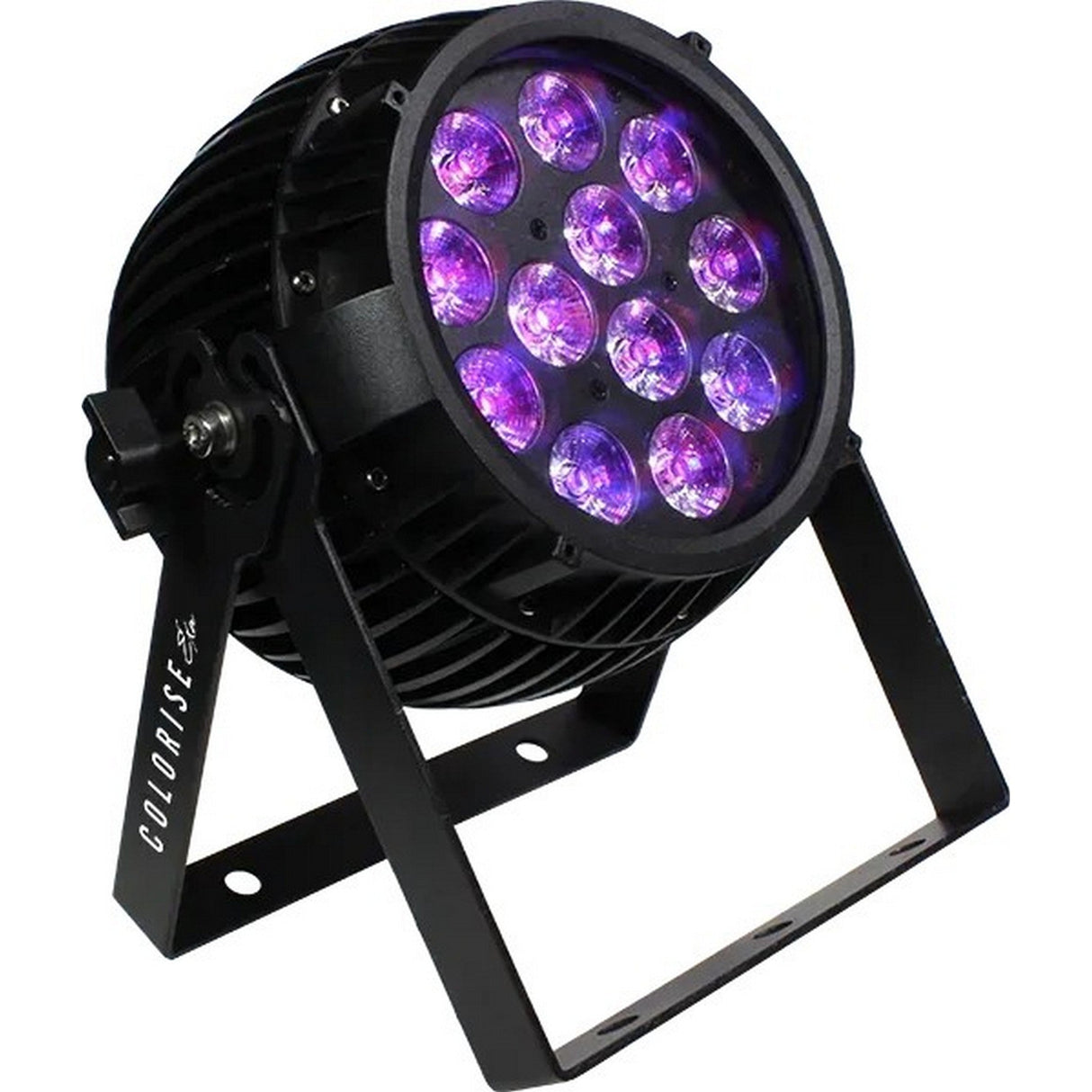 Blizzard Lighting Colorise EXA 12x 15W 6-In-1 RGBAW + UV LED Fixture - Black