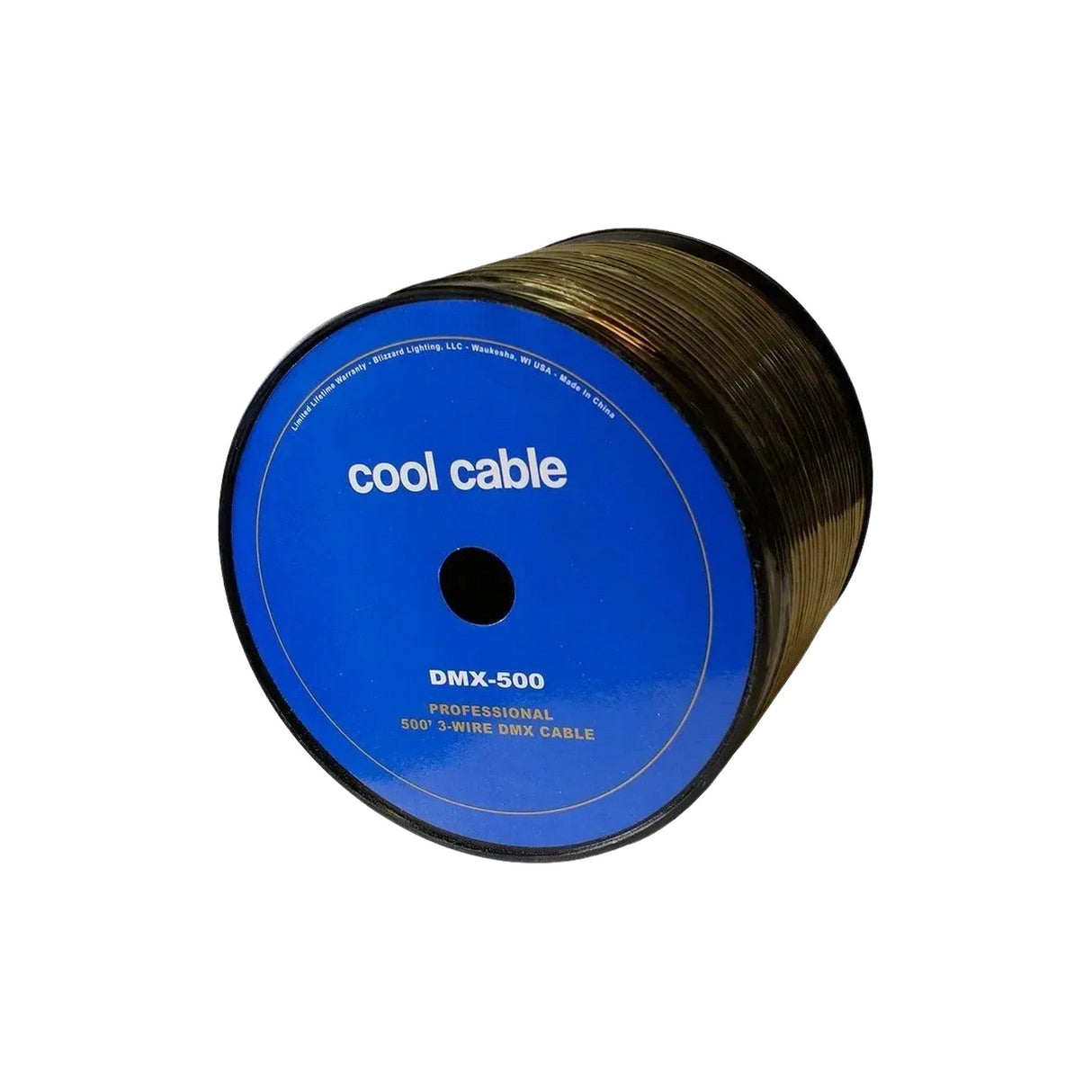 Blizzard Lighting DMX-500 Double Shield DMX Cable Spool 500-Feet