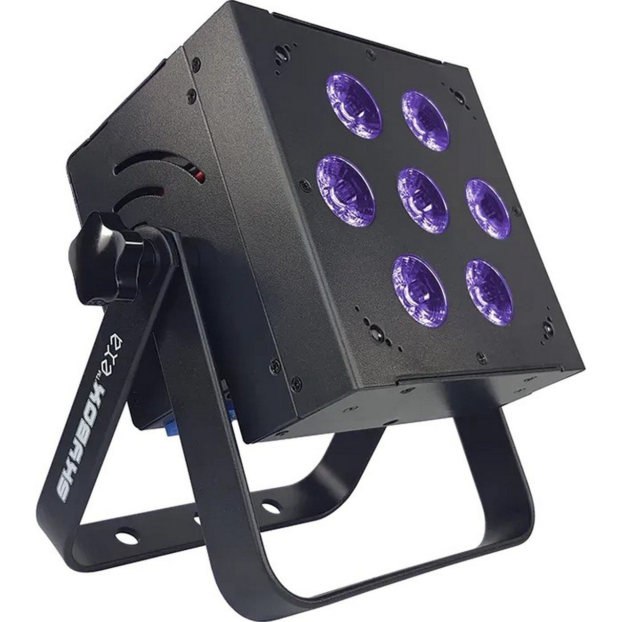 Blizzard Lighting SkyBox EXA 7x 15W RGBAW + UV 6-In-1 LED Fixture - Black
